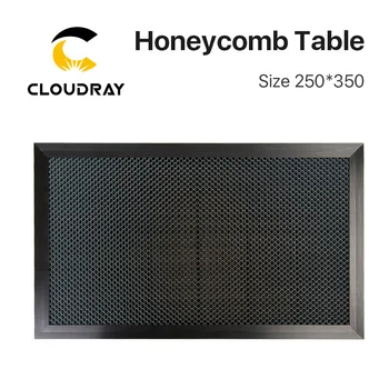  Cloudray пчелна пита маса 350 * 250mm 5.5mm 7.5mm дупка персонализирани Co2 лазерна машина работна маса за Co2 лазерно гравиране машина