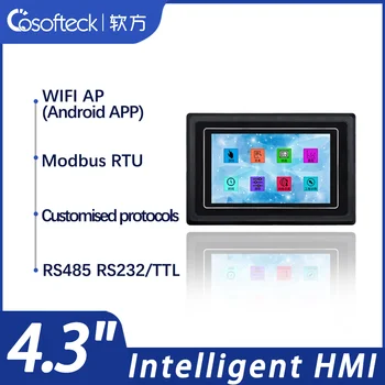 Cosofteck-RK3143A 4.3 инчов 480 * 272 интелигентен индустриален HMI таблет IOT сензорен панел вграден RS485 RS232 CTP RTP дисплей