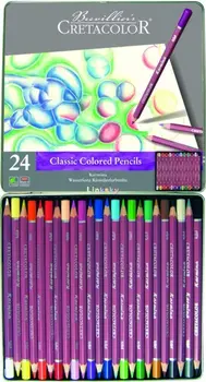 Cretacolor Karmina водоустойчив художник цветни моливи, 24 цвята