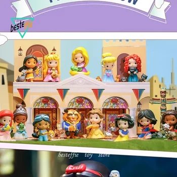 Disney Princess And Her Friends Series Blind Box Popmart Mystery Box Lucky Box Kawaii Princess аниме фигури момиче рожден ден