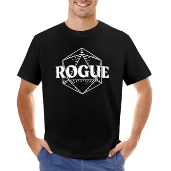 Dnd Rogue Class Symbol D20 Print T-Shirt персонализирани тениски ризи графични тениски черни тениски за мъже