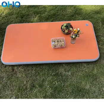 Dropstitch надуваема къмпинг мат въздушен матрак за открит къмпинг пикник