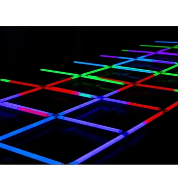 E-top RGB нощен клуб осветление Led бар светлина RGB DIY Led тръба светлина декоративни лампи
