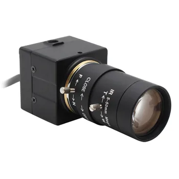 ELP 1.3MP USB камера с ниско осветление Varifocus 5-50mm обектив 1280X960P 1/3 инчов AR0130 уеб камера с мини калъф