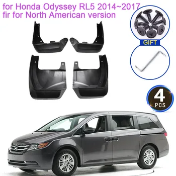 for Honda Odyssey RL5 4 2014~2017 LX SE 2016 2015 Калници 4x калници Предпазители за пръски Предни аксесоари за калници на задните колела