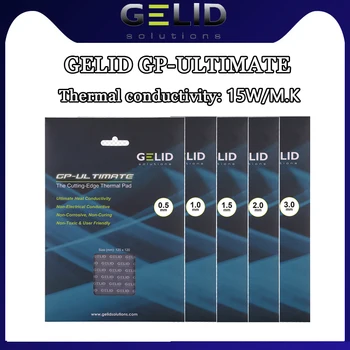 GELID GP-Ultimate 15W/mK Многоразмерна високопроизводителна термична подложка CPU/GPU Графична карта термична подложка Термична подложка за дънна платка
