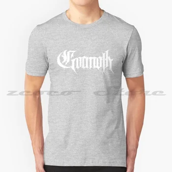Gormoth , унгарска черна метална тениска 100% памук удобна висококачествена метална глава Gormoth унгарски черен метален хедбенгер