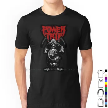 Grim Reaper Nightmare Logic T Shirt 100% памук Power Logcat от фатална грешка Система Trip Power Системна грешка Хаос Фатален