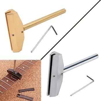 Guitar Bass Fingerboard Fret Press Caul with Wrench Luthiers Tools Fret Press Caul Fingerboard Pressing Tool Durable 24BD