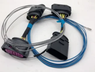 HID ксенон фар 10 до 12 пинов конектор адаптер за Jetta MK5 golf 5