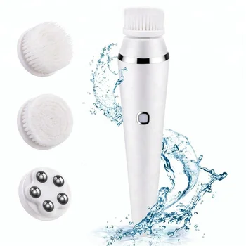 Hot Sell 3 IN 1 Електрическа четка за лице Deep Pore Clear Face Wash Machine Makeup Remove Facial Massager Facial Cleansing Brush