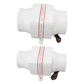 In Line Blower Low Current Consumption Marine Boat in Line Air Blower 12V for Building Ventilation