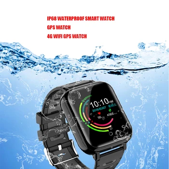ip68 водоустойчив часовник gps смарт часовник мъже 4G LTE wifi Smartwatch смарт телефон андроид ios часовник поддръжка ап изтегляне