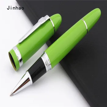 Jinhao 159 Грийн Бизнес офис Среден Nib ролер писалка Нов ученик канцеларски материали