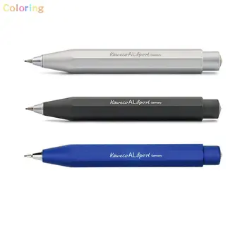 Kaweco AL Спортен механичен молив - син - 0.7мм, изработен от твърд алуминий и е компактен. Рисуване скициране молив 0.7mm