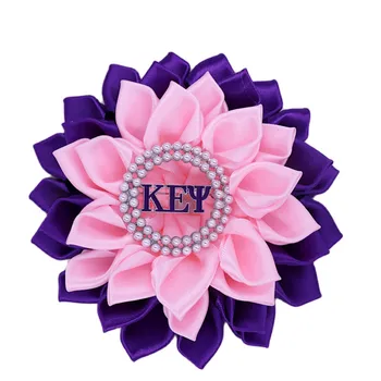 KEP символ лилаво розово група панделка венчелистче общност сестринство гръцки писма ПИН аксесоар