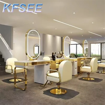 Kfsee Салонна маса с огледало