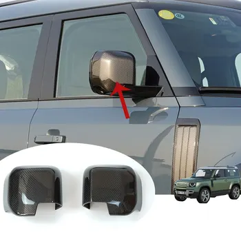 Land Rover Defender 110 2022 2023 Автомобилен стайлинг ABS черна кола странично огледало за обратно виждане Стикери за Defender Auto аксесоари