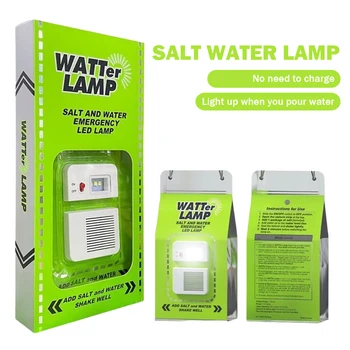 LED светлини за солена вода Водоустойчива преносима къмпинг аварийна лампа за многократна употреба Пътнически консумативи за оборудване за нощен риболов