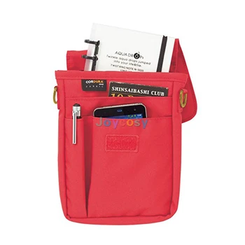 LIHIT LAB. SMART FIT колан чанта кръста чанта за съхранение чанта, мулти-джобове, може да се прикрепи към кръста колан или рамо чанта, A6