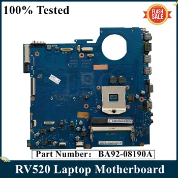 LSC ремонтиран за Samsung RV520 лаптоп дънна платка BA92-08190A BA92-08190B PGA989 HM65 DDR3 100% работа