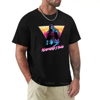 Madmartigan - Outrun Style тениска мъжки върхове тениски графики тениска тениска мъжки тениски с къс ръкав