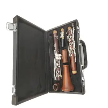 MARGEWATE Drop B Clarinet Reed Wood Top Материал Дърво-духов инструментПрофесионален музикален инструмент с калъф