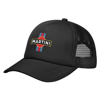 Martini Racing Stripe бейзболна шапка сладък пухкава шапка Шапка на шофьор на камион Конска шапка Мъжка шапка Дамска