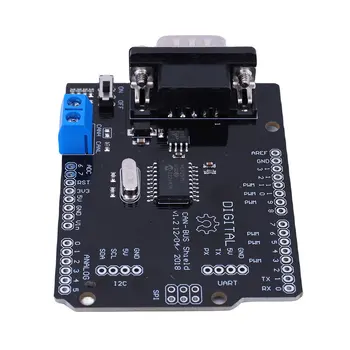 MCP2515 Може ли шина контролер щит борда модул SPI 9 пина стандартен Sub-D разширителна платка модул за Arduino