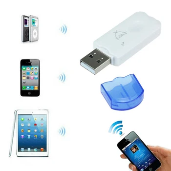 Mini USB Bluetooth-съвместим стерео музикален приемник за ford focus mk2 bmw m audi q5 bmw x5 e53 mercedes w203 opel astra