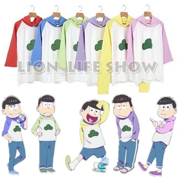 Mr Osomatsu San 2rd Season Hoodie Hooded Sweater Cosplay Costume Shirt Унисекс