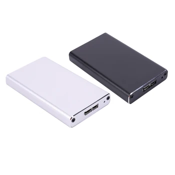 MSATA към USB3.0 твърд диск случай SSD корпус адаптер случай подкрепа UASP MSATA USB 3.0 адаптер за 30 * 25/50 MSATA SSD твърд диск