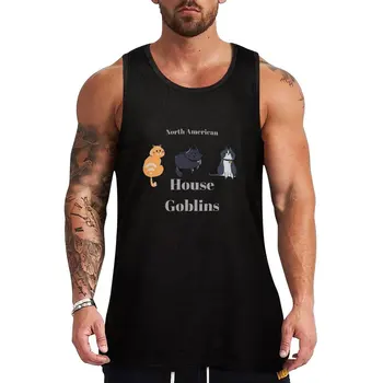 New North American House Goblins Tank Top баскетбол Мъжки дрехи луксозен стил Мъжка лятна тениска Мъжка памучна тениска