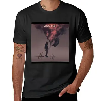 New Sick Boy албум огън изкуство тениска плюс размер върховете пот риза момчета бели тениски летни върхове черни тениски за мъже