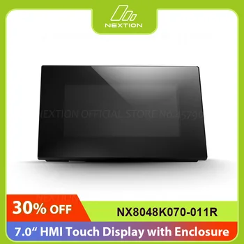 Nextion Enhanced NX8048K070-011R - 7.0'' пълноцветен LCD дисплей HMI резистивен сензорен екран модул вграден RTC с корпус