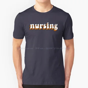 Nursing T Shirt 100% памук Tee Ut Остин Университета на Тексас в Остин Правителство Специалност Медицинска сестра Ut Здраве Ut Nursing Nursing
