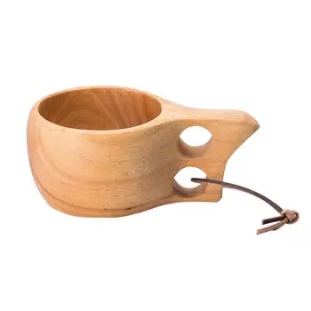 Offee Cup Natural Jujube Wood Tea Cup With Handgrip Milk Travel Wine Beer Cups For Home Bar Kitchen Gadgets