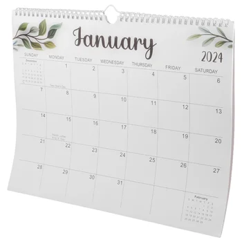 Office висящ календар Месечен висящ календар Деликатен висящ стенен календар