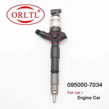 ORLTL OEM 23670-39185 095000-7034 Дизелов инжектор на двигателя 0950007034 2367039185 за автомобил DENSO