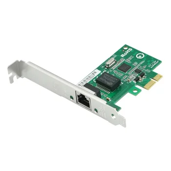 PCIe Gigabits Networks Card Single RJ45 Ethernet адаптер с чип карта I210AT 10/100/1000Mbps PXE за PC