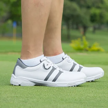 PGM голф обувка за мъже копче обувки серия нов стил спортни маратонки водоустойчив удобен мека междинна подметка TPU нехлъзгаща се подметка