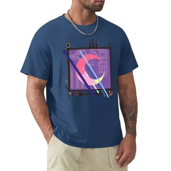 Polka Dots & Moonbeams тениска, реколта реколта дрехи мъжки тениски
