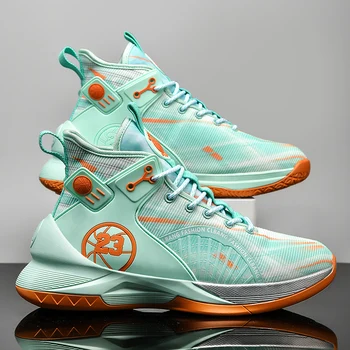 QNX-8201 NEW 2023 Мъжки баскетболни маратонки Фитнес тренировка Спортни обувки Унисекс ForMotion Носима възглавница Баскетболни обувки 36-45
