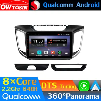Qualcomm 8Core Android кола мултимедия за Hyundai Creta IX25 2014-2019 GPS DTS HIFI 4G 360 панорамна глава единица радио CarPlay DSP