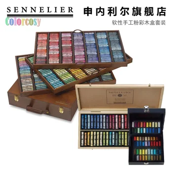 Sennelier Artists Extra Soft Pastels Асорти Количество Цвят Пастел 36/60/100/120/175/525 Цветове, изключителна яркост.