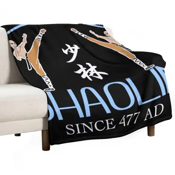 Shaolin монаси хвърлят одеяло космати движещи се за декоративни диван одеяла
