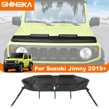 SHINEKA капак за защита на капака на двигателя на автомобила за Suzuki Jimny 2019 2020 2021 2022 2023 Външни аксесоари за предпазител на капака