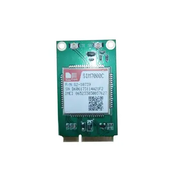 SIMCOM SIM7000C мини pcie B1 / B3 / B5 / B8 NB-IoT модул LTE CAT-M1 (eMTC) GNSS (GPS, GLONASS ) конкурентен на SIM900 и SIM800