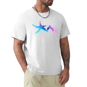 Star Madman синьо/розово символ лого тениска обичай животно prinfor момчета лято отгоре обикновен тениски мъже