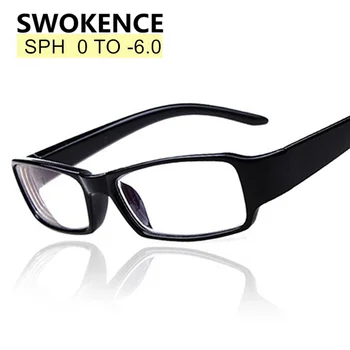 SWOKENCE Очила за късогледство -1 -1.5 -2 -2.5 -3 -3.5 -4 -4.5 -5 -5.5 -6.0 Жени Мъже Късогледи очила Краен продукт G539